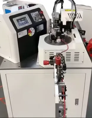 Automatický jednostranný krimpovací stroj na dutinky JW-A173