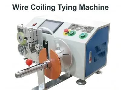 Multifunkční stroj na navíjení a vázání drátu WPM-5-30 different model Thumb