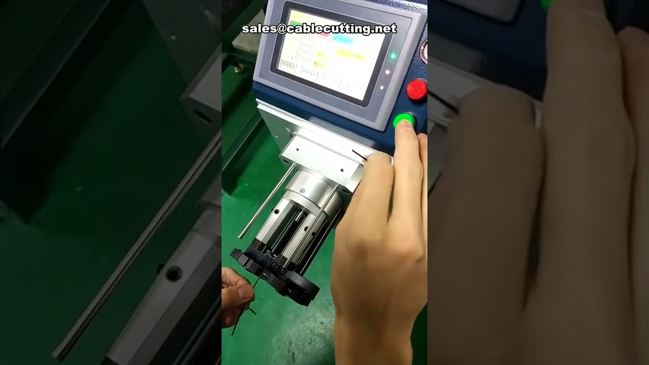 Coaxial Cable Stripping Machine for 3-Layer Coax Cable and Thin Coaxial Wire Stripper