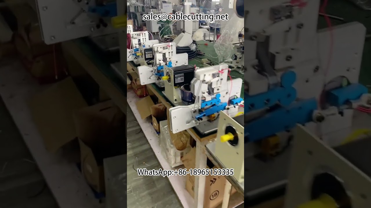 Automatický stroj na navíjení a vázání drátů – ideální pro výrobu kabelových svazků
