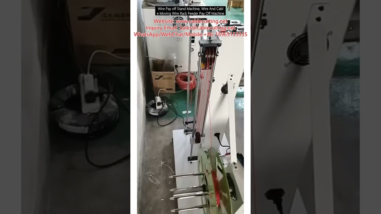Odvíjecí stojan na drát a kabel – výkonný podavač pro automatizaci výroby