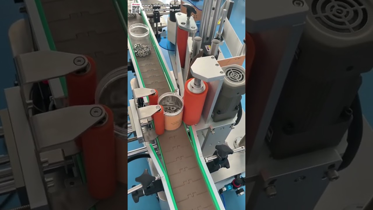 Automatický etiketovací stroj – Bezpečný aplikátor samolepek pro identifikaci a branding produktů