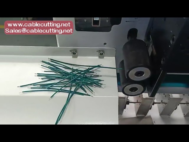 Stroj na odizolování a kroucení kabelů 32-10 AWG – vysoká produktivita