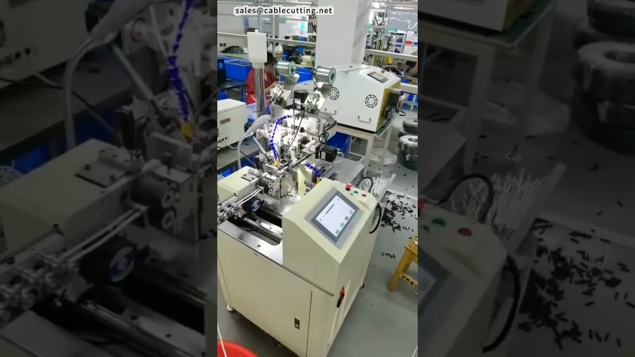 Plně automatická páječka DC konektorů | Tovární automatizace a CNC technologie