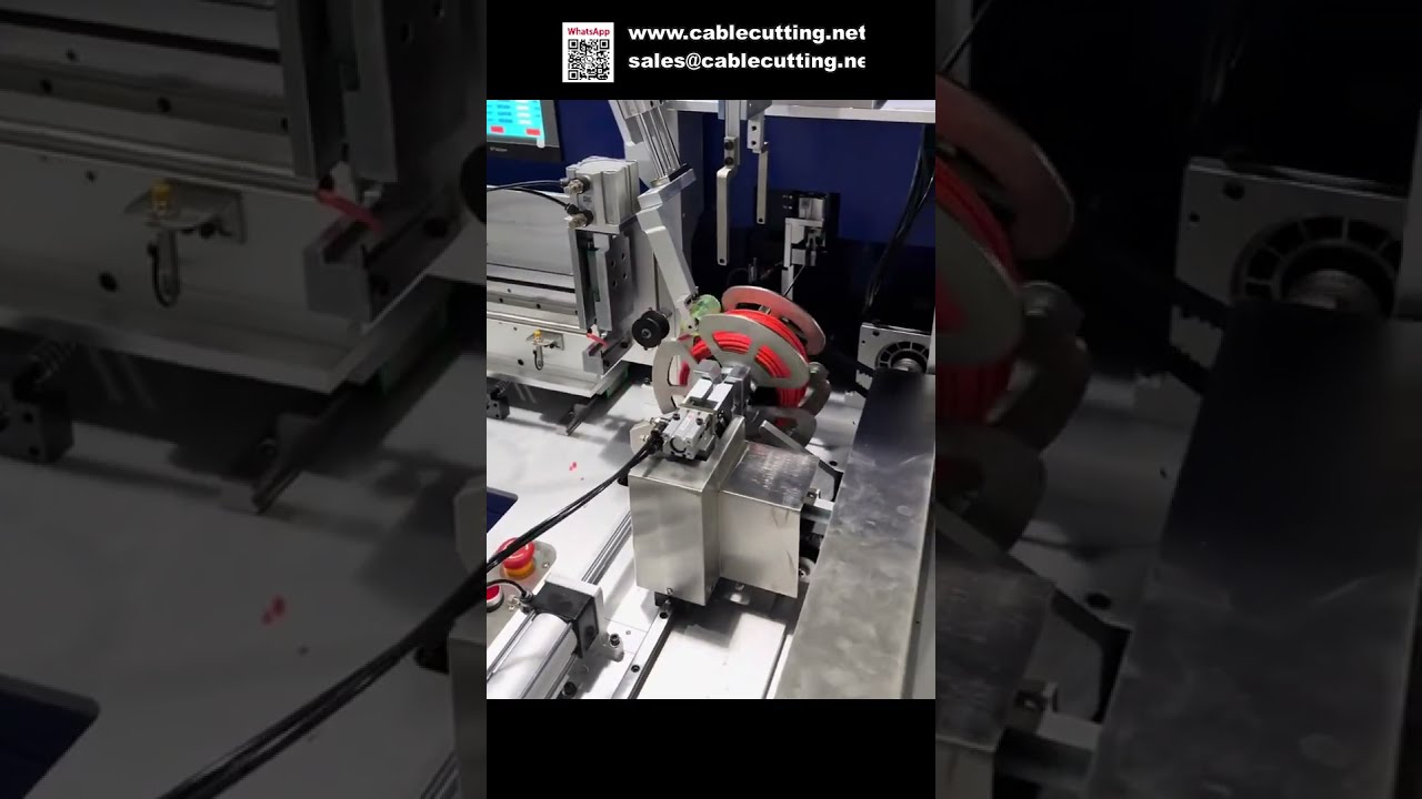 Vysoce efektivní automatický stroj na řezání, navíjení a vázání drátu
