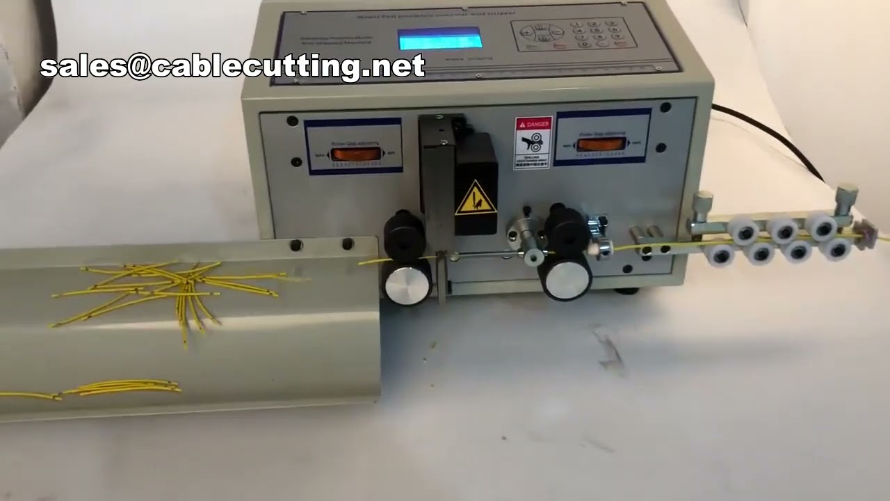 Automatický odizolovací stroj na kabely 2,5 mm² – přesné odizolování drátů
