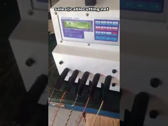High-Speed Clamp Stranding Machine with Five Collet Wire Twisting