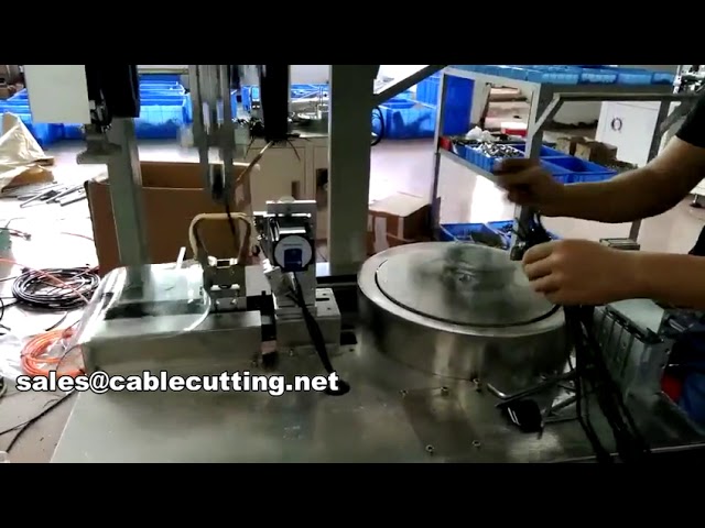 Automatický navíječ a vazač kabelů WPM-81M – pro napájecí a DC kabely
