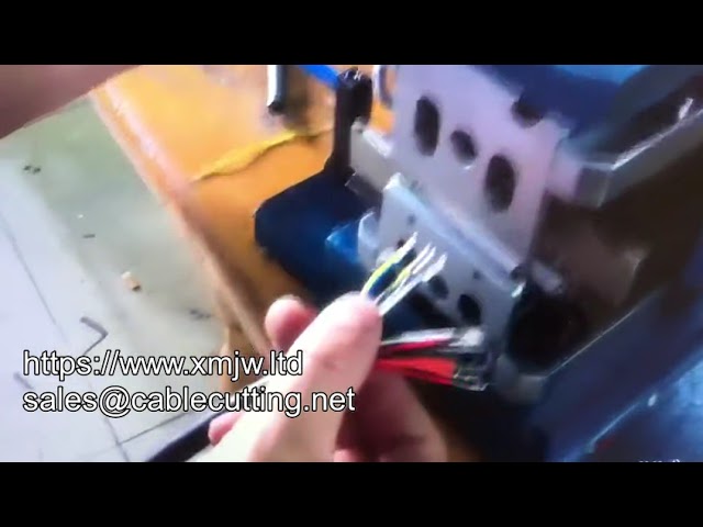 3FN Ruční odizolovač a kroucení drátů pro 5 vodičů – Multikabelový stroj