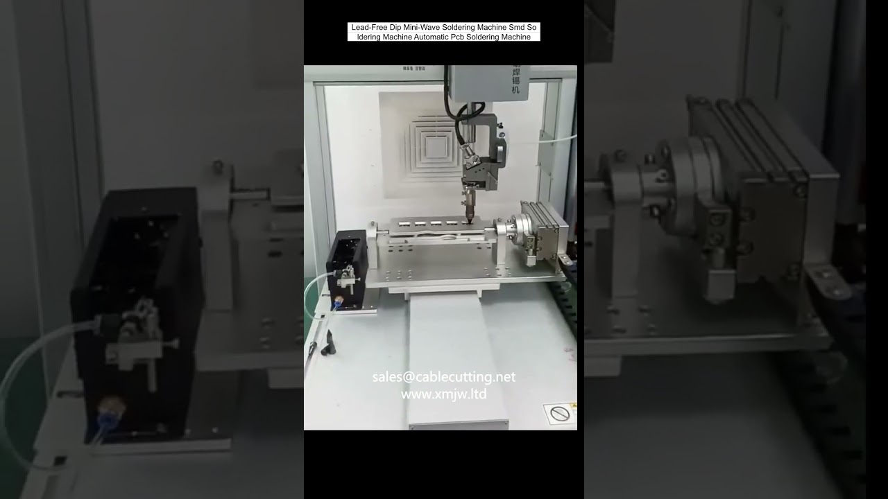 Bezolovnatá miniaturní vlnová páječka pro automatické pájení SMD a DPS