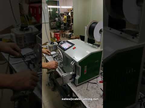 Stroj na kroucení a vázání napájecích kabelů – automatická výroba