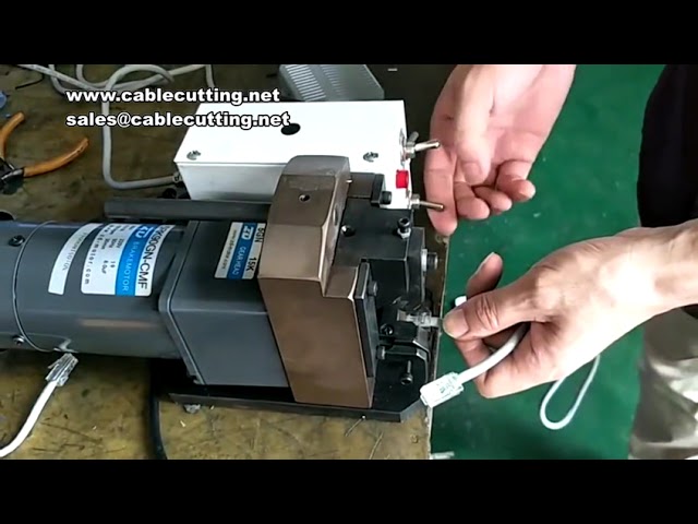 RJ-45 Crimping Tool Set with 6P-6C Connectors and Cable Knife Blades
