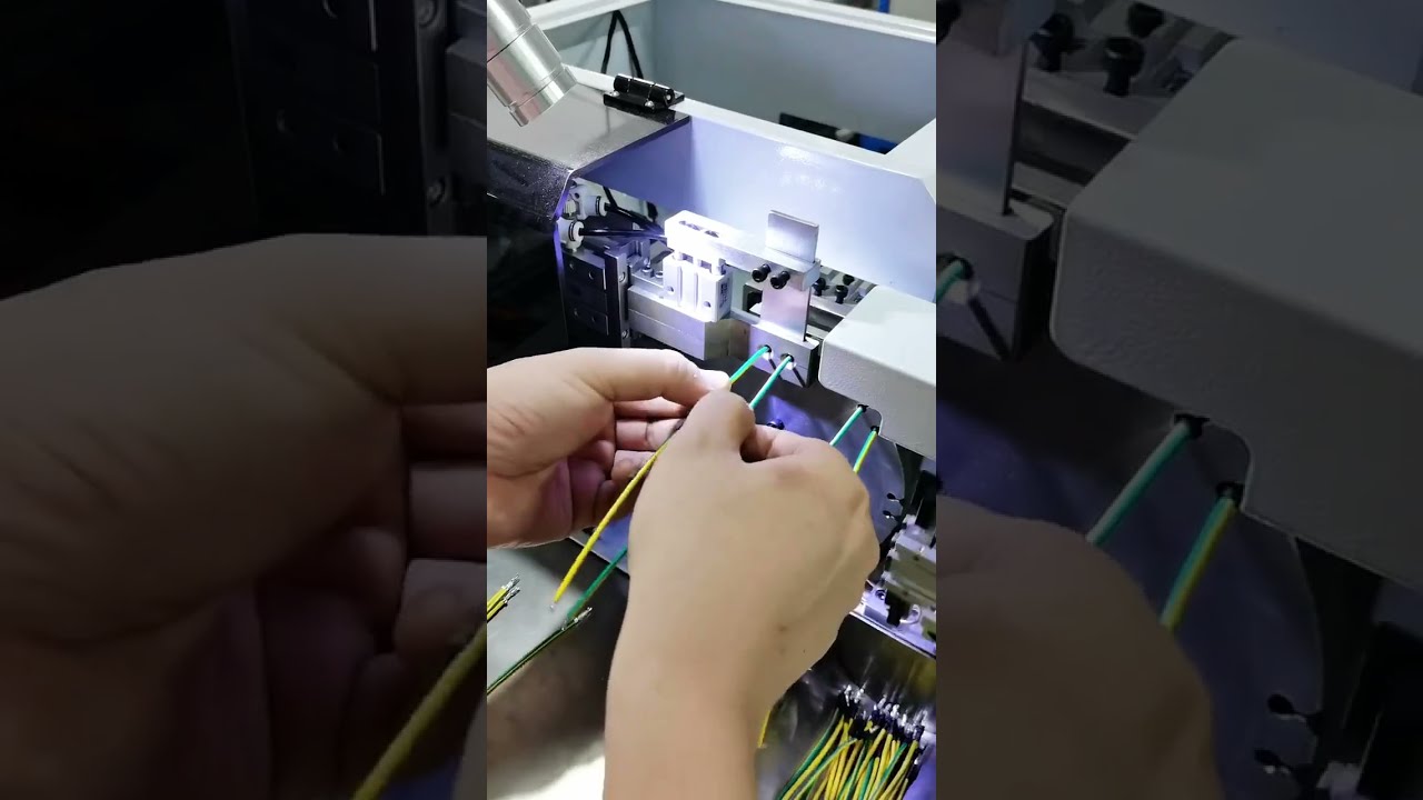 Stroj na ohřev smršťovacích bužírek – Ukázkové video výrobního zařízení #factory #machine