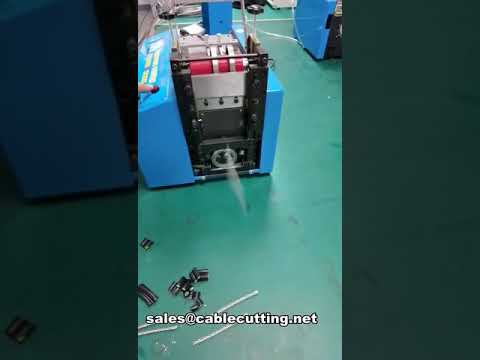 Automatický řezač ocelových lan ZCUT-100S | Průmyslový stroj na řezání drátů