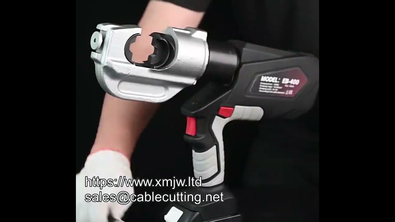 Elektrohydraulické krimpovací kleště s lithiovou baterií – různé modely pro kabely a vodiče
