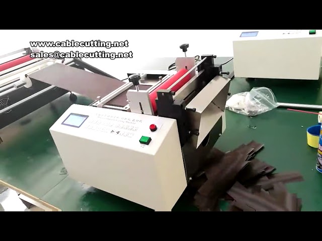 Automatický řezací stroj na kůži a tkaniny – bezprašné dělení materiálu