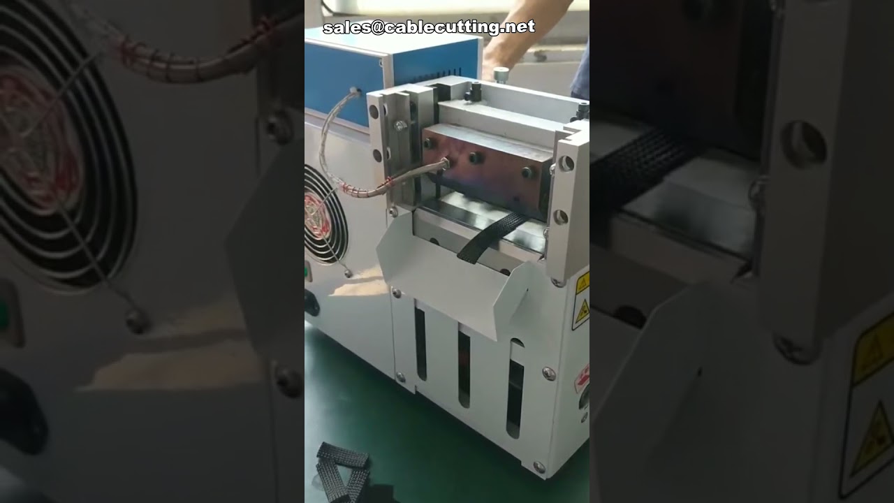 Precizní řezací stroj na PVC hadice, nylonové pásky a teflonové trubky | Automatizace výroby