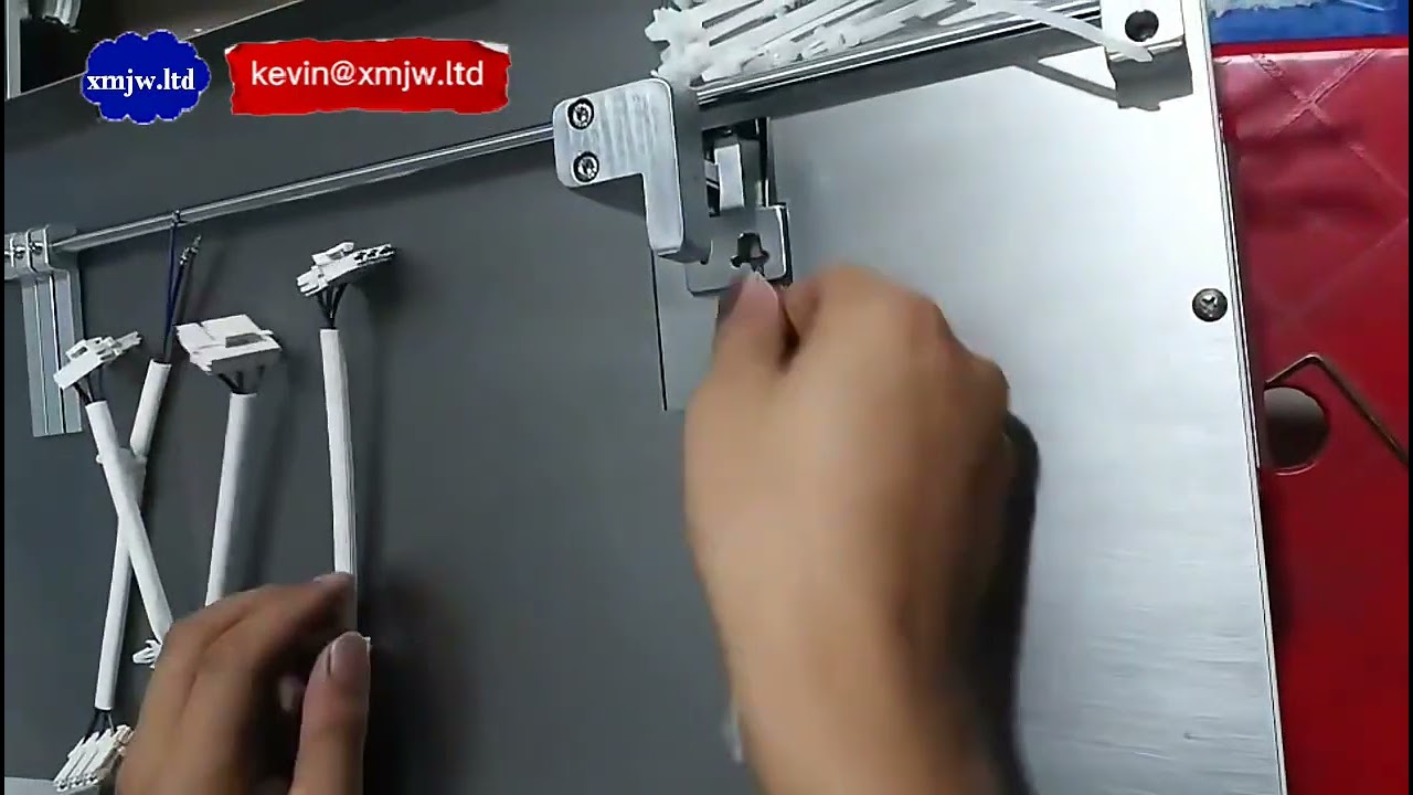 Automatický stroj na vázání nylonových pásek | Výroba pásků pro svazování kabelů