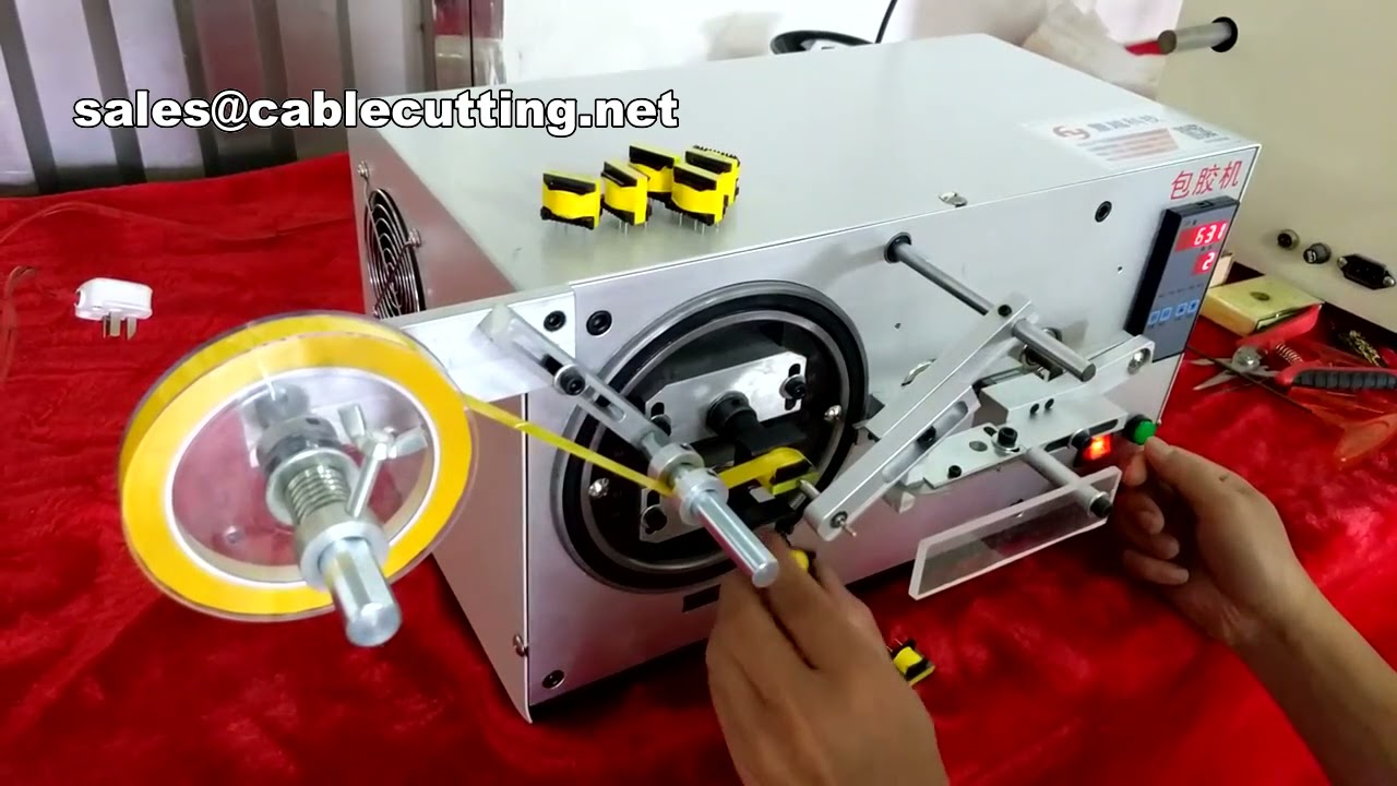 Automatický stroj na omotávání pásky transformátoru a páky řazení