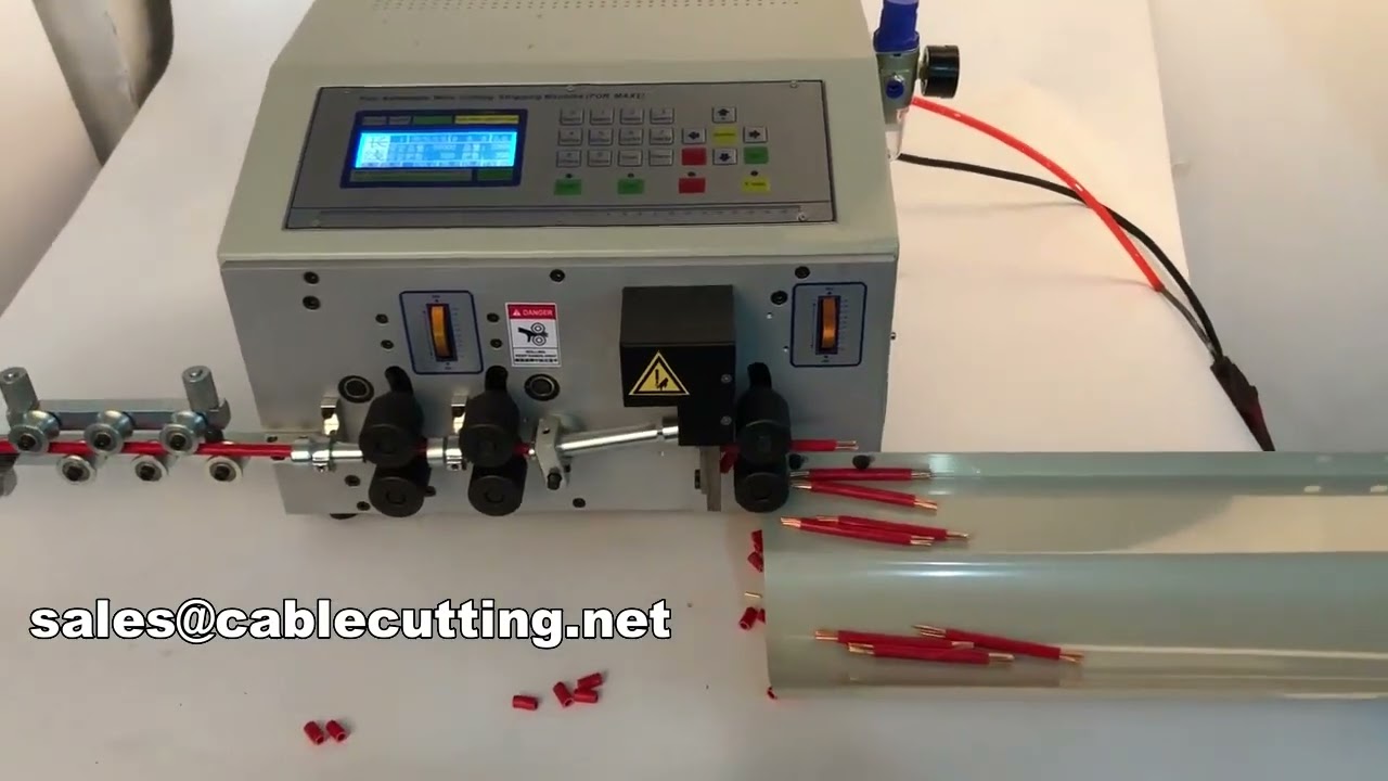 Automatický stroj na řezání a odizolování drátů 25mm² WPM-MAX1-6