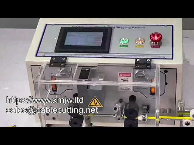 WPM 03s – Plně elektrický univerzální dotykový automatický stroj na řezání a odizolování měděných kabelů