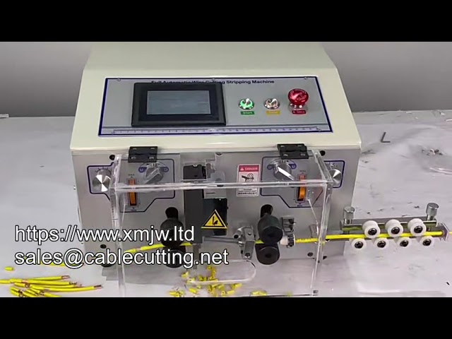WPM 03es – Vysoce bezpečný odizolovač kabelů: 50mm délka, výkonný pro 4žilové kulaté kabely s PVC pláštěm