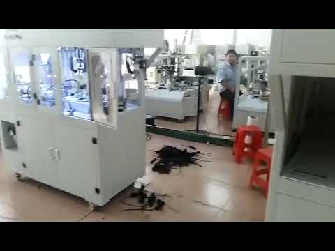 Plně automatický stroj na odizolování, řezání, navíjení a svazování kabelů WPM 81MH